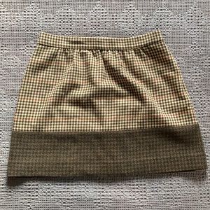 J Crew A-line Wool Skirt